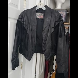 Vintage leather jacket